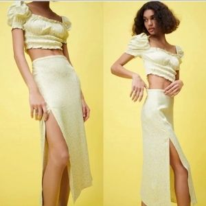 Zara Satin Skirt NWT